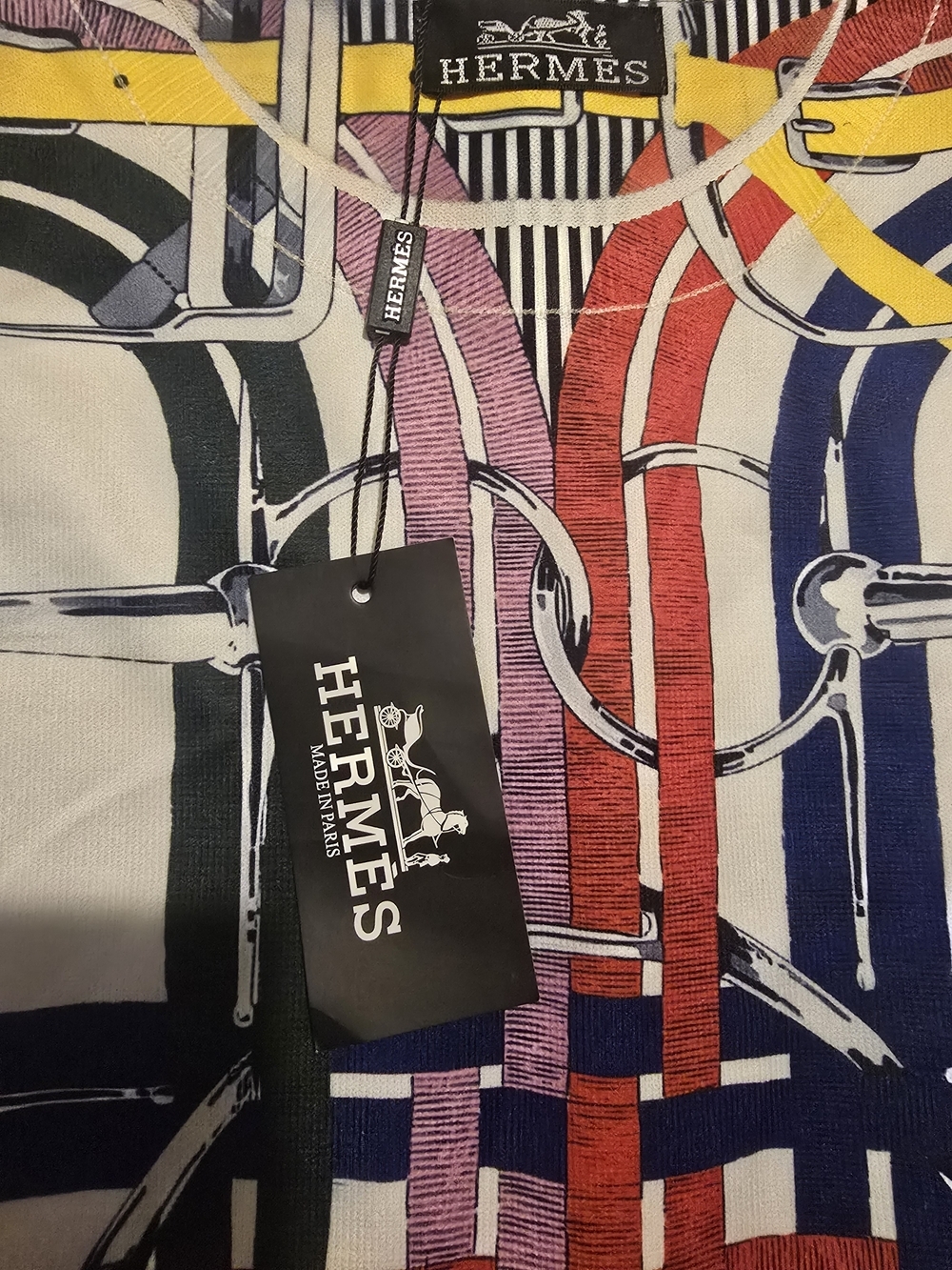 Fashion inspired Multicolor Equestrian Top